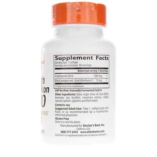High Absorption CoQ10 100 Mg, DRB